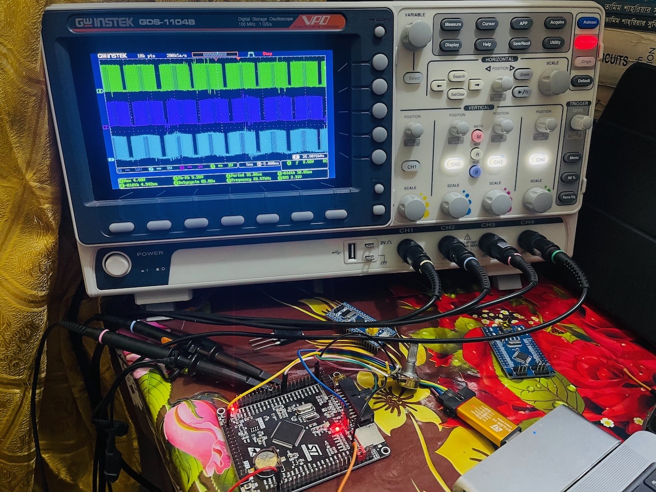 STM Three Phase PWM Experiment